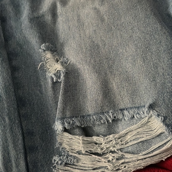 SHEIN plus slant pocket ripped skinny Jean - Picture 4 of 7